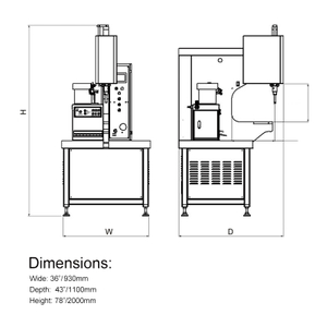 Max Force 6 Tonnen Pressfeste Hand-Gusseisen-Rahmenbefestigungsmaschine