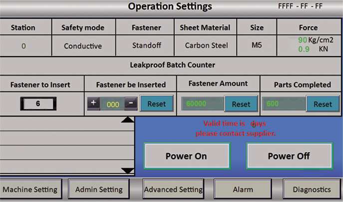 1025MSP Intuitive I/O-Maschine zum Einsetzen von Verbindungselementen mit offenem System