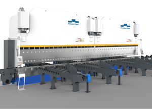 Große ölelektrische Hybrid-CNC-hydraulische Abkantpresse